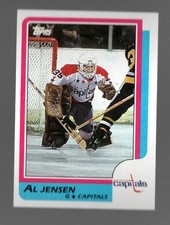 1986-87 Topps Al Jensen Washington Capitals #135 Near Mint or Better