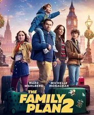 The Family Plan 2 2025 MOVIE With Slip Cover Region Free |Free Shipping|