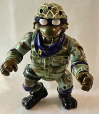 Vintage 1992 TMNT Mutant Military Delta Team Don Figure Ninja Turtles Donatello