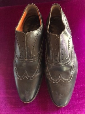 Santoni Budapester Boots handgearbeitet Gr. 6 (40) schwarz wie neu