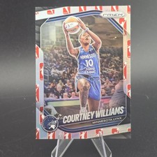 2025 WNBA Prizm Courtney Williams Logo Prizm #69 Minnesota Lynx