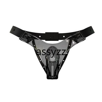 Male Chastity Cage Belt Sissy Cb Lock Adult for Men SM Adjustable Chastity Pants