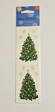 Mrs. Grossman's Stickers Lot 2 Strips New Package Bright Christmas Tree HTF