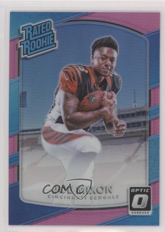 2017 Donruss Optic Rated Rookie Pink Prizm Joe Mixon #185 0n64