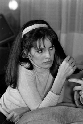 Daniele Gaubert during a rehearsal before the start of the film Le- Old Photo 1