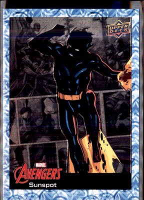 2024 Upper Deck Marvel Avengers Sunspot #51