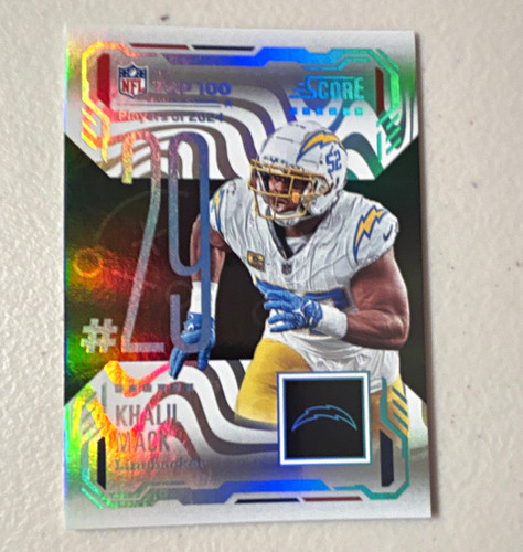Khalil Mack #29 2025 Panini Score Top 100 card