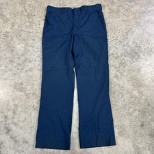 King Road Pants Mens 36x31 Navy Blue Regular Fit Sears Workwear Classic Trousers