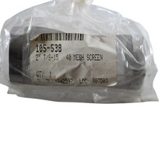 NEW Legend Valve 105-538 2in T/S-15 40 Mesh Screen Stainless Steel Y-Strainer Pa