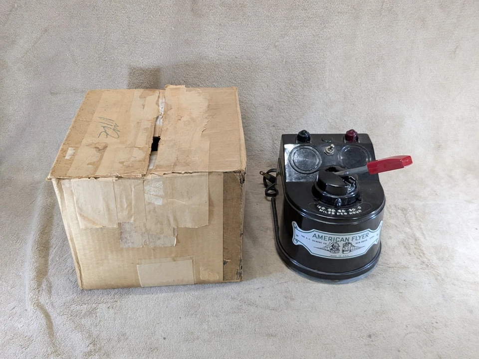 Vintage American Flyer Trains 190W 16B Power Controller Transformer w/ OB - Image 2 of 4