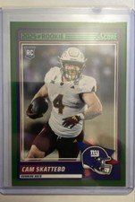 2025 Score - Rookies Cameron Skattebo #1 Green (RC)