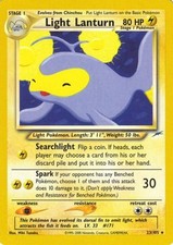 Light Lanturn Unlimited Neo Destiny [N4 - 23/105] Pokemon Rare MP on eBay