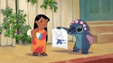 Funko Pop! Disney Stitch #1744 with Mood Chart from Film Lilo & Stitch (2002)