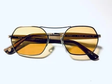 GARRETT LEIGHT CALIFORNIA GOLDIE GATG-BIO AUTHENTIC OVAL SUNGLASSES 50-21-140