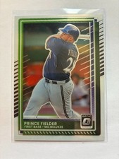 Prince Fielder 2025 Panini Donruss #62 Optic