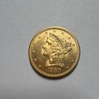 1880 $5 Liberty Head Half Eagle US Gold Coin Pre-1933 Uncertified Collectible