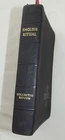 Book of Ritual Latin/English Liturgical Press 1964 Black Leather 3Ribbons V Good