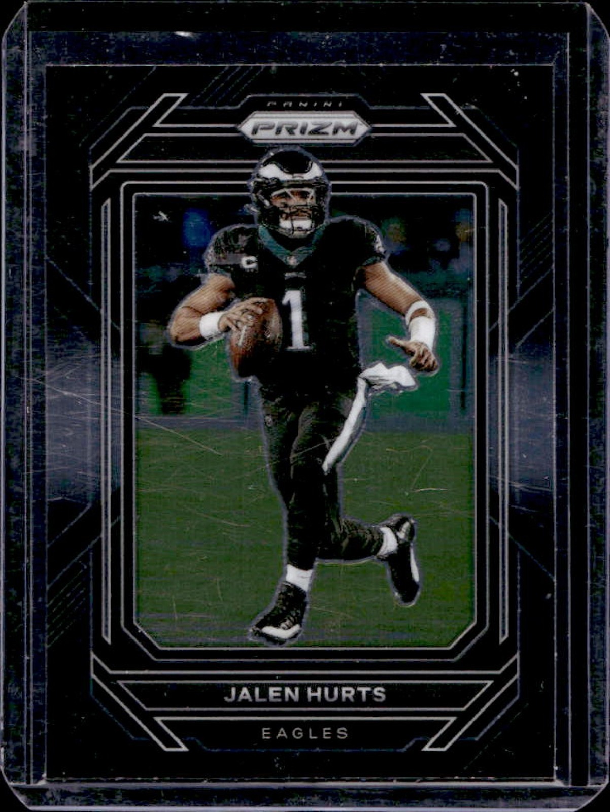 2022 Chronicles Jalen Hurts Prizm Black #PB-1 Eagles