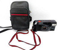 Rokinon 35EFM 35mm Film Camera Vintage Classic with Case - WORKS
