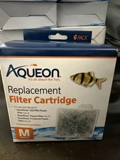 Aqueon Replacement Filter Cartridges Medium - 6 pack