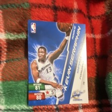 Panini Rookie Kevin Seraphin #298 Washington Wizards NBA Basketball Card