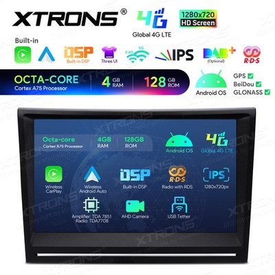 8'' 128GB Autoradio für Porsche 911 997 Cayman Boxster Android 14 GPS Navi LTE 4G