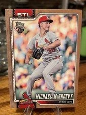 2026 Topps Series 1 - Michael McGreevy #161 Gold /2026