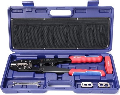 iCrimp Battery Cable Lug Crimping Tool Kit for 8 4 2 0 AWG