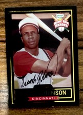 1999 Hillshire Farms Home Run Heroes Autographs - Frank Robinson (AU) w/COA
