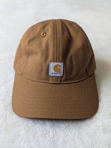 INFANT BABY CARHARTT HAT DUCK BROWN EXCELLENT CONDITION 