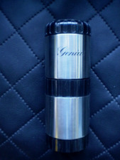 GENIUS G7 Knoblauchschneider Zerkleinerer ca. 15 x 6 cm Edelstahl schwarz/silber