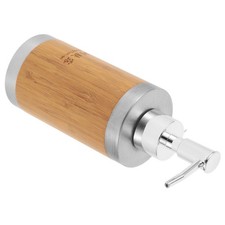 250ml Refillable Bamboo Soap Dispenser Lotion Bottle for Bathroom Hotels