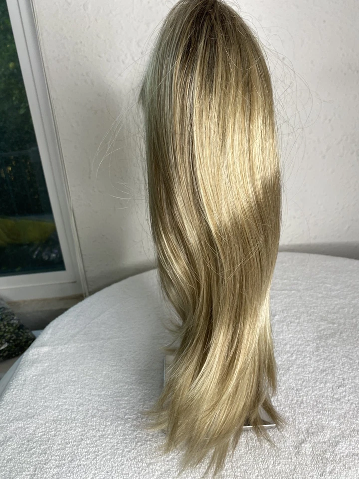 "Peluca larga rizada/ondulada rubia 17""-18"" Raquel Welch pura indulgencia" Foto 3 de 4