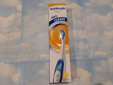 LOT 1 SPINBRUSH PRO CLEAN DUAL ACTION POWERED TOOTHBRUSH SOFT