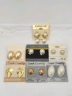 Vintage Estate Jewelry Lot All Higher End Costume Items Earring Rhinestones