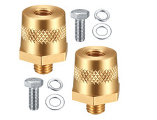 2 Packs Battery Terminal Connectors Set, Auto Battery Post Terminals Post Adapte