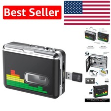 Nostalgic USB Cassette Player with MP3 Conversion - Perfect for Audio Collectors