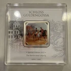 Geiger Edelmetalle Club 1 oz Silver Bar Schloss Guldengossa Limited 0890/1000