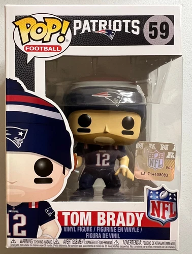 Funko Pop! Football Tom Brady NFL Patriots #59 Vinyl Figure