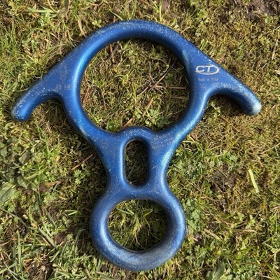 Climbing Technology Rescue 8 Figure 8 Descender 40kN Aluminum Belay Rappel