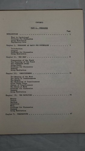 *Signed* Theosophy And Psychology: A Study In Consciousness by Mills, Joy - Picture 6 of 9