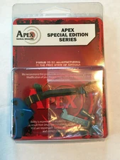 Apex Tactical 102-175 Performance Enhancement Trigger Kit for Glock Gen 3&4 Blue