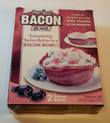 Perfect Bacon Bowl ''As seen on TV'' cooking kitchen gadget baconbowl