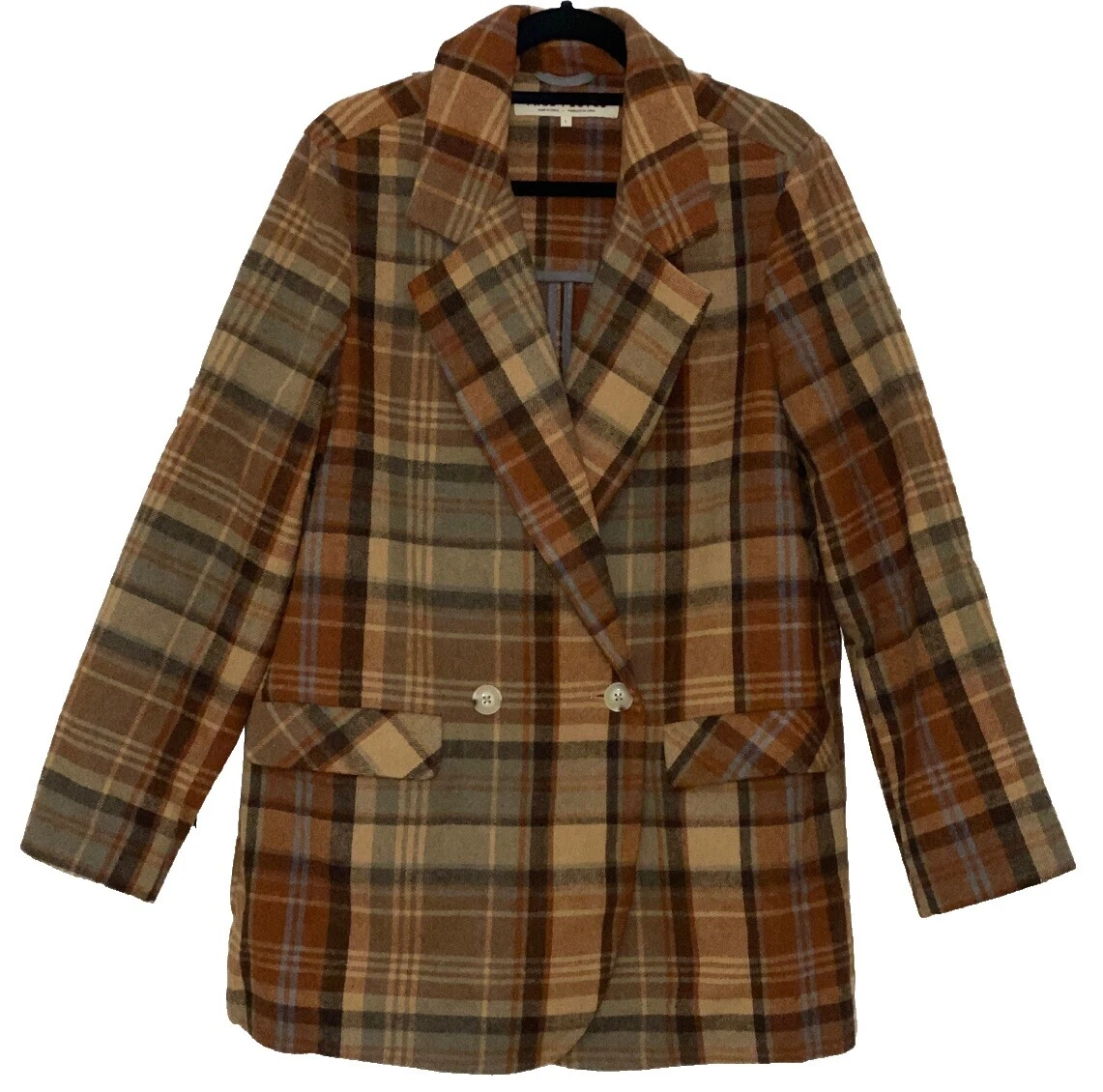 Chaquetas Para Mujer a Cuadros Free People