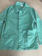 Jade green vintage deadstock French Jacket Workwear from Rawson