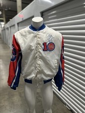 Vintage Detroit Piston Starter Jacket Dennis Rodman Chalkline Fanimation Size XL