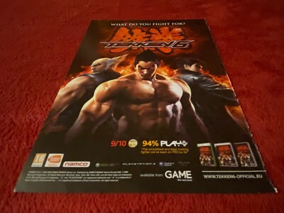 PAD54 ADVERT 12X9 TEKKEN 5 XBOX