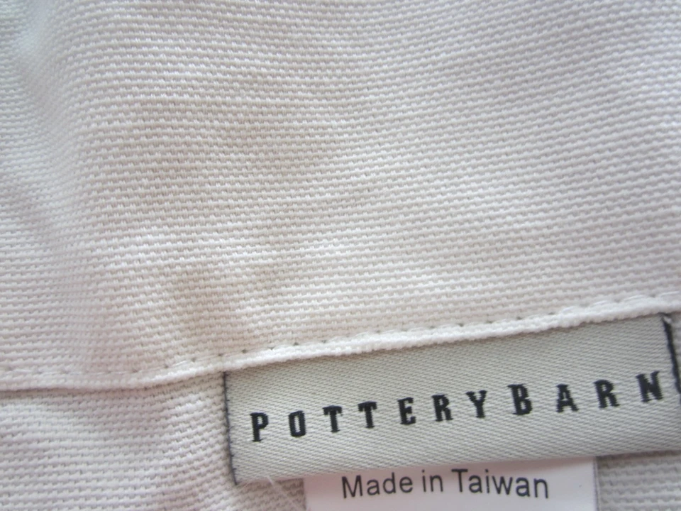 Cortina de bainha geométrica cinza Pottery Barn, 1 painel, 44”x 84” forrada - Imagem 4 de 4