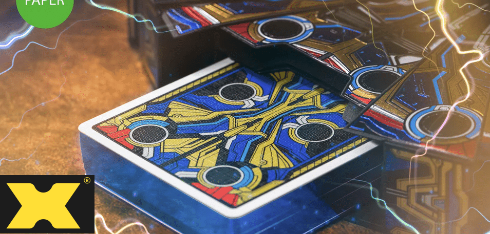 Thor: Love & Thunder (Paper Blue Gilded Edition) Playing Cards by