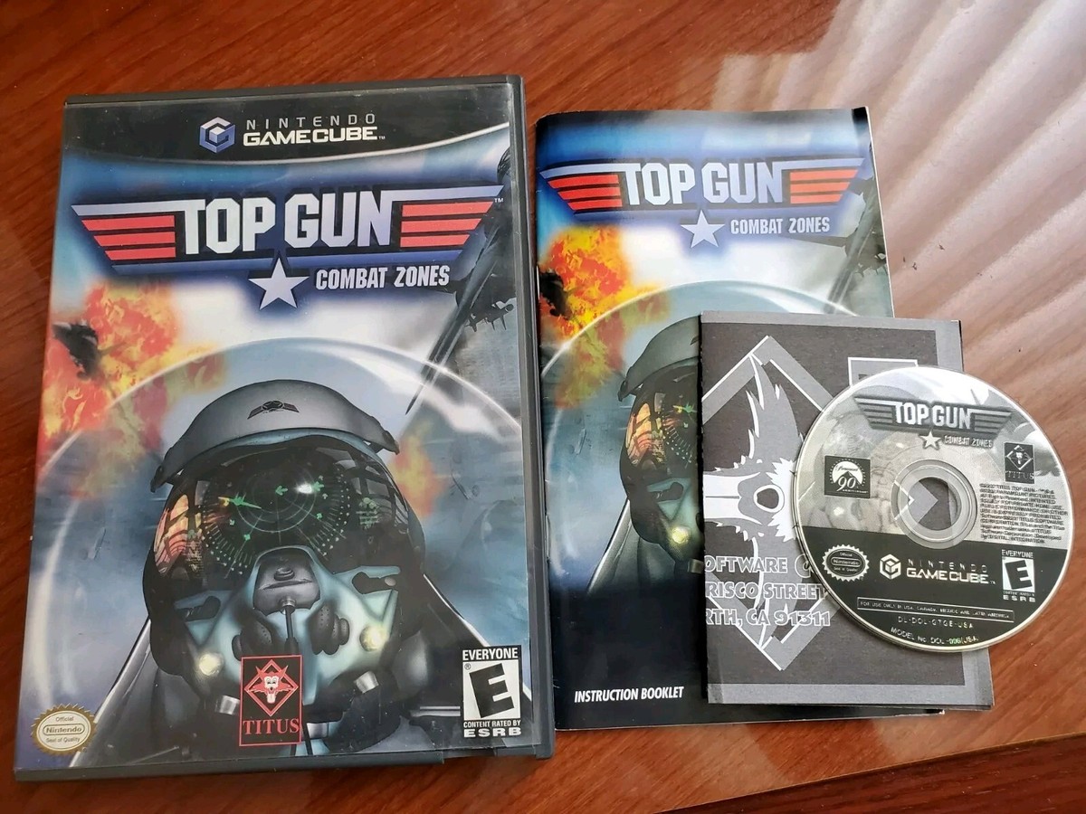 Top Gun - Combat Zones Nintendo GameCube Complete With Manual | eBay